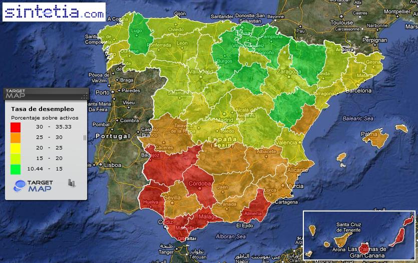 Desempleo en España