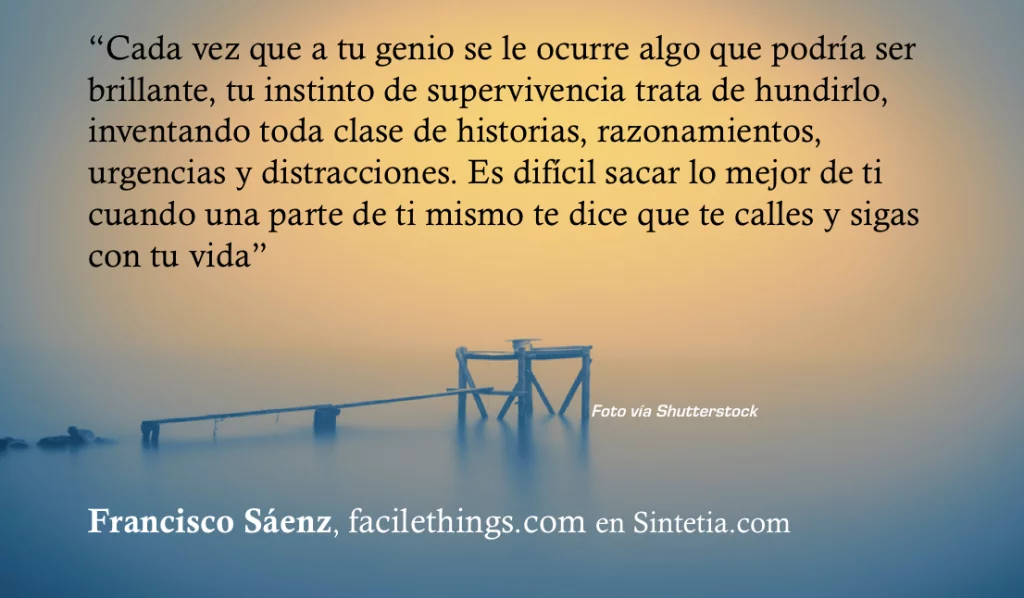 sacar lo mejor de ti es difícil