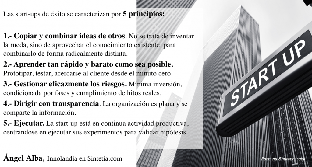 Exito de las startup en 5 pasos