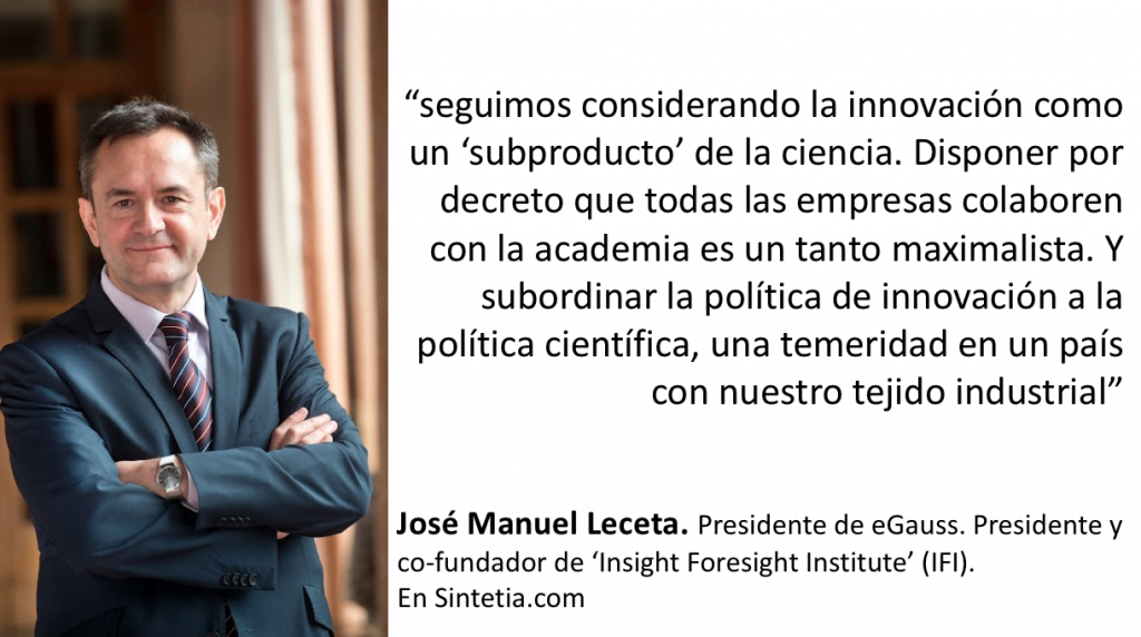 José Manuel Leceta en Sintetia