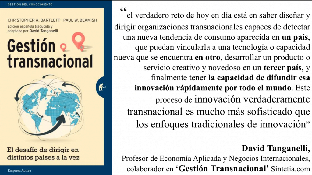 Cita de Gestión transnacional