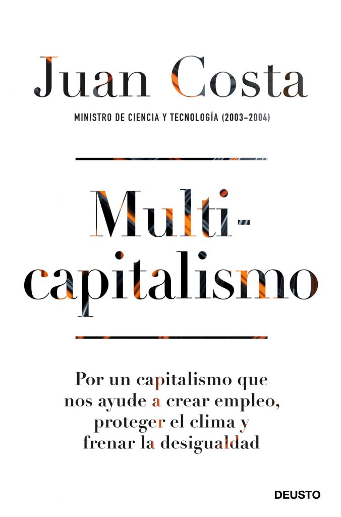 Portada libro Multicapitalismo de Juan Costa